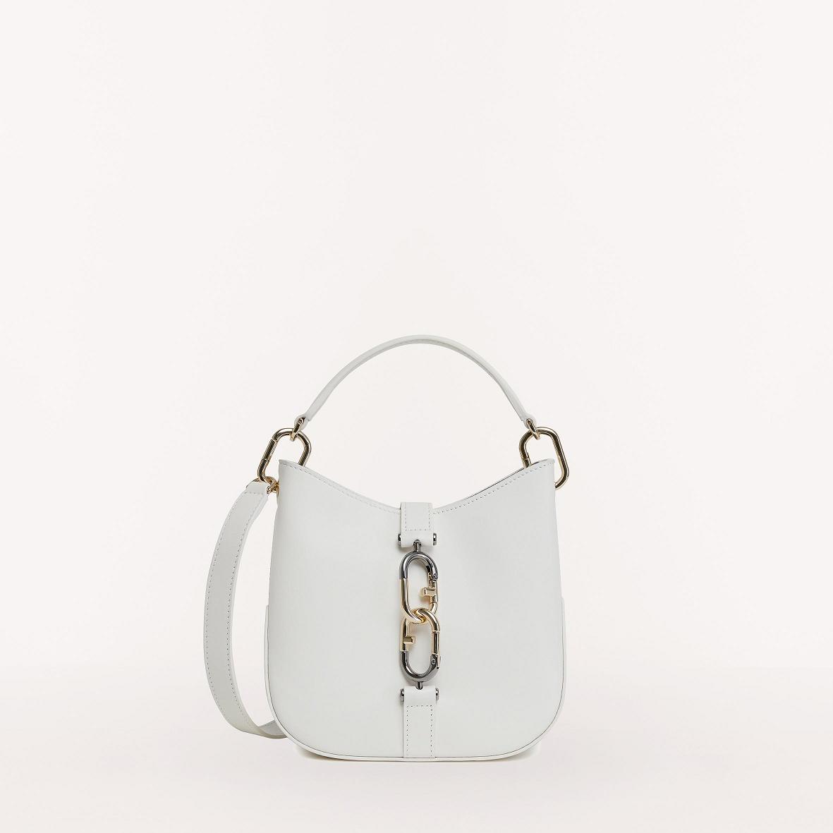 Furla Sirena Vesker Norge - Mini Vesker Dame Hvite CIQ659310